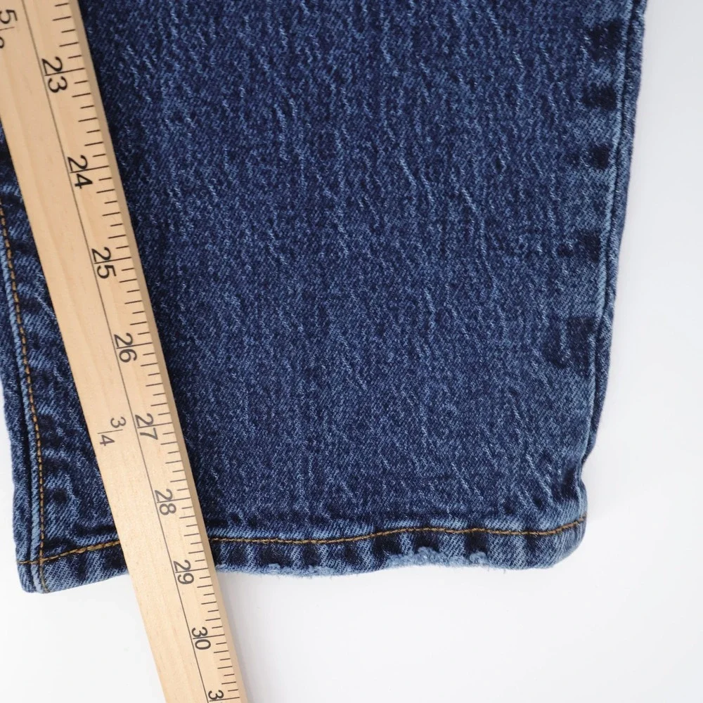 Levi's 501 Original Fit Jeans Dark Wash Mens 33x30 (Inseam measures 29